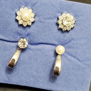 Avon interchangeable coordinating earring set